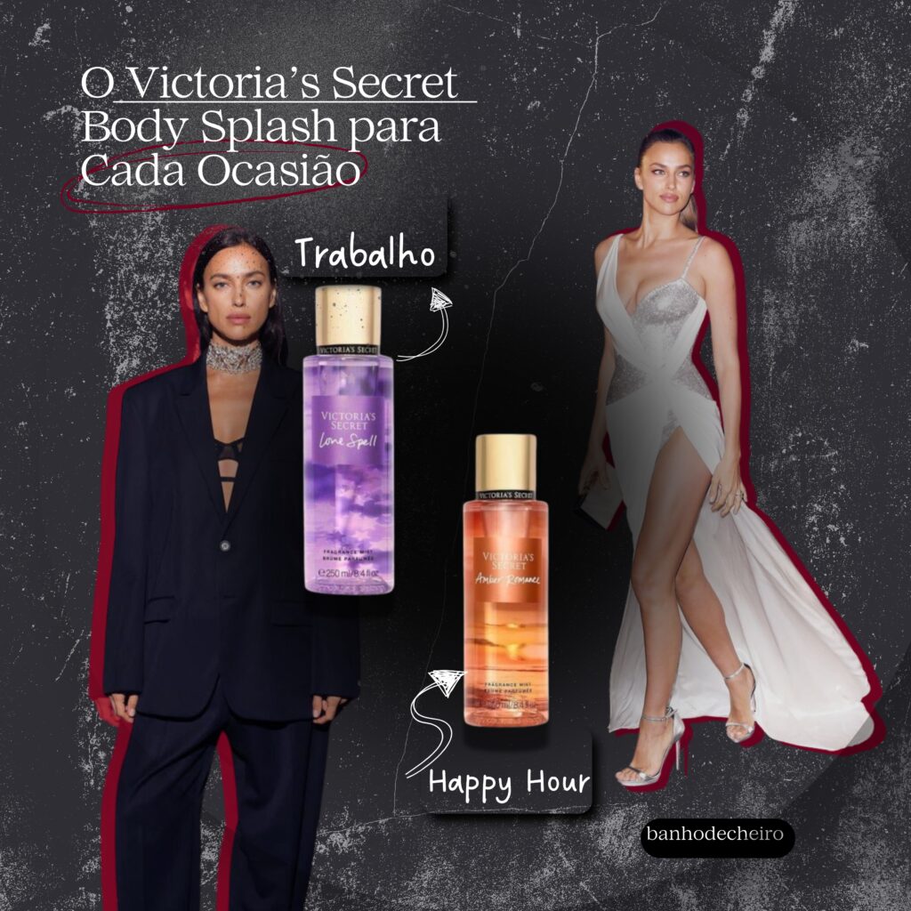 Confira a versatilidade do Victoria’s Secret Body Splash e use o certo para cada ocasião!